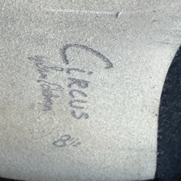 Circus NY Sam Edelman Kay Mary Jane Platform Shoes Womens 8.5 Black Pewter - Picture 2 of 10